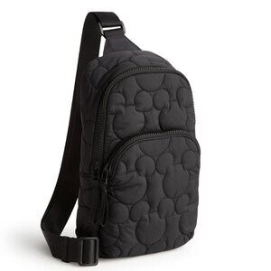 Vera Bradley Disney Lorman Sling Backpack NWT - black
